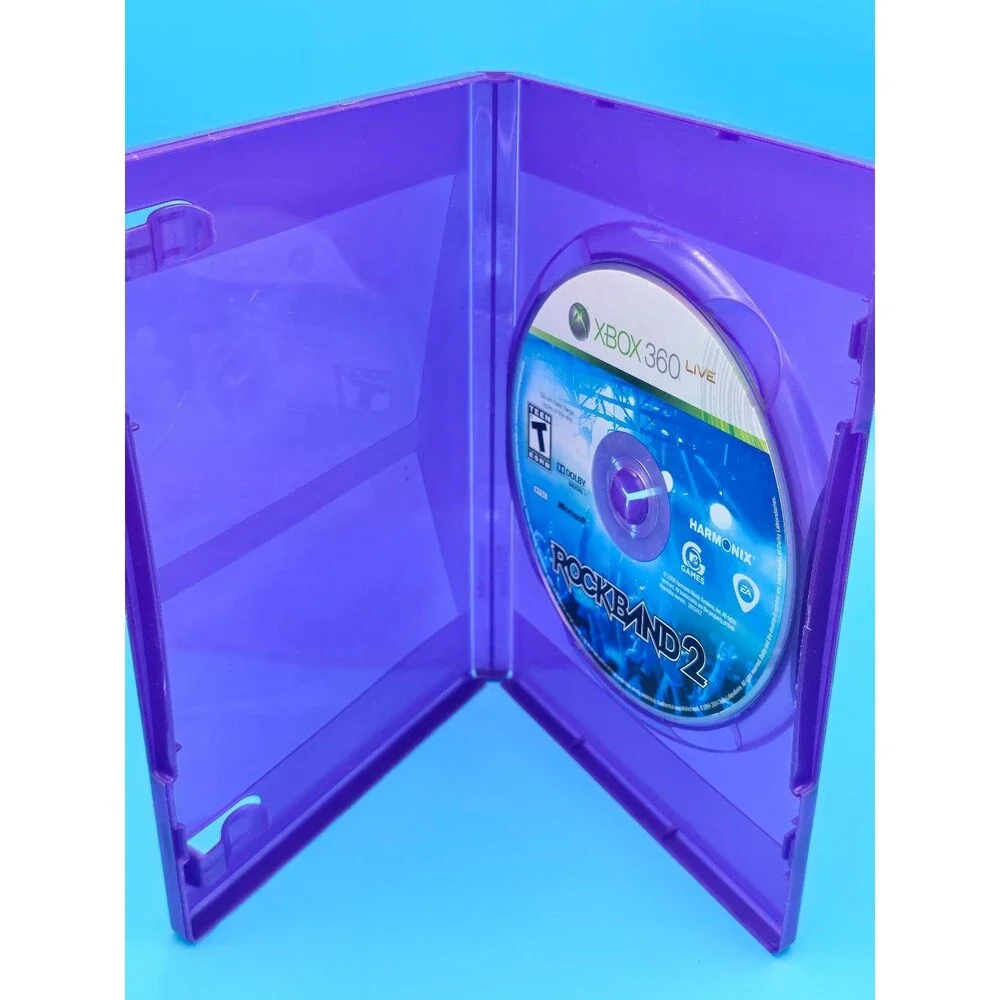 Rock Band 2 (Microsoft Xbox 360, 2008) Disk Only